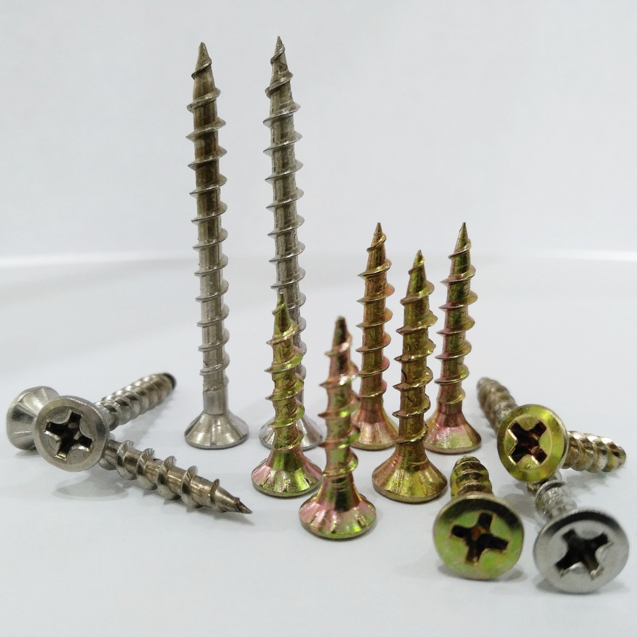 VÍT GỖ REN THƯA INOX 201-304