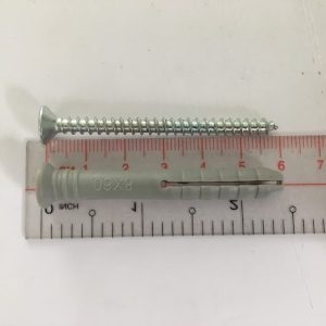 BỘ VÍT TẮC KÊ NHỰA M8 X 60