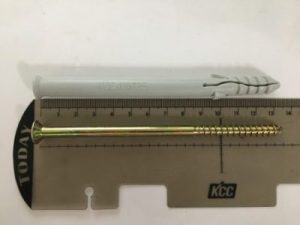 BỘ VÍT TẮC KÊ NHỰA M10 X 135