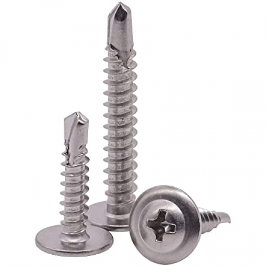 VÍT TỰ KHOAN ĐẦU DÙ INOX 410-304
